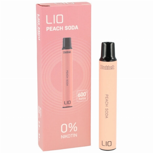 Lio Nano X 600 Einweg E-Zigarette Peach Soda Nikotinfrei