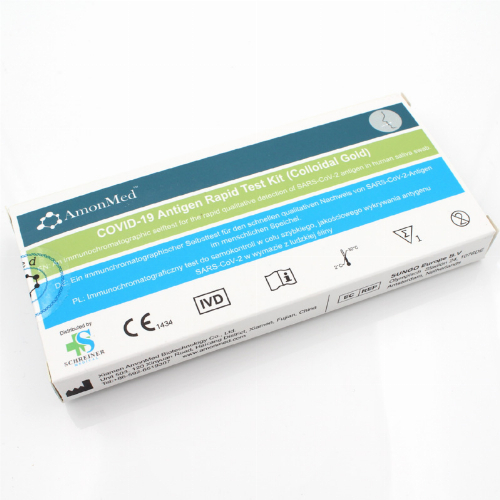 Lolli Test Corona - AmonMed Covid-19 Antigen Rapid Test Kit (Colloidal Gold)