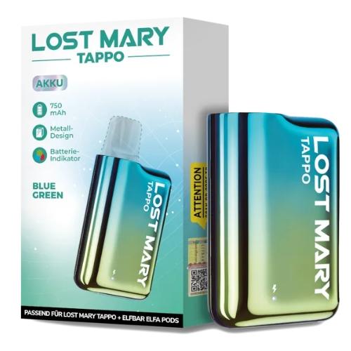 Lost Mary Tappo Akku 750 mAh Blau-Grün