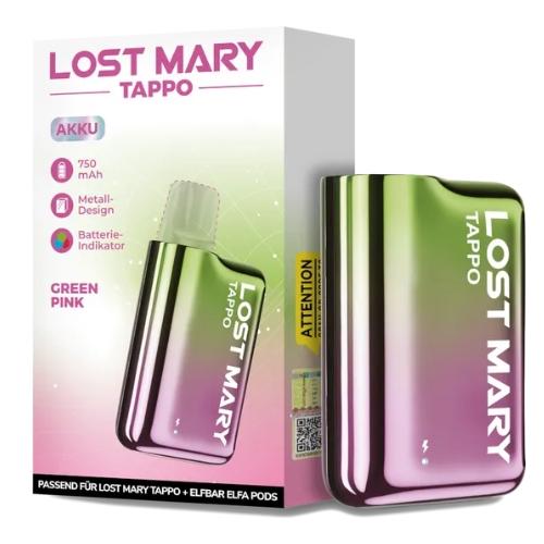 Lost Mary Tappo Akku 750 mAh Grün-Pink