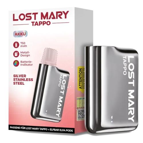 Lost Mary Tappo Akku 750 mAh Silber