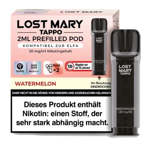 Lost Mary Tappo Pod Watermelon 20 mg/ml 2 x 2ml