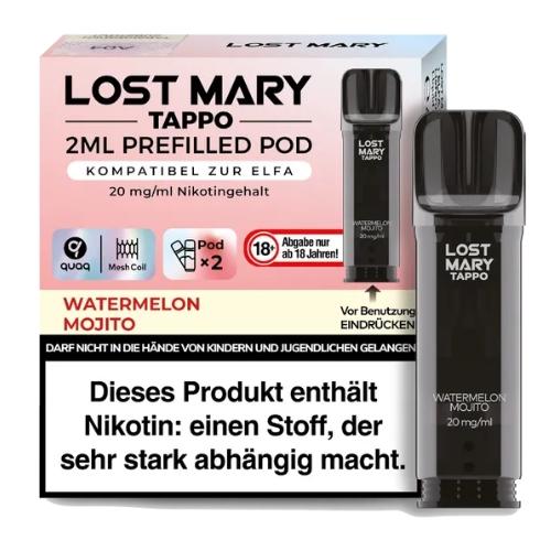 Lost Mary Tappo Pod Watermelon Mojito 20 mg/ml 2 x 2ml