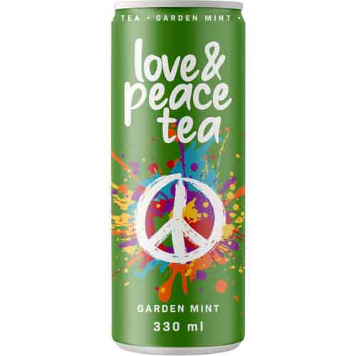 Love & Peace Tea Garden Mint Energy Drink