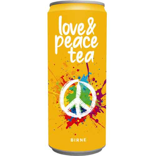 Love & Peace Tea Pear/Birne Energy Drink
