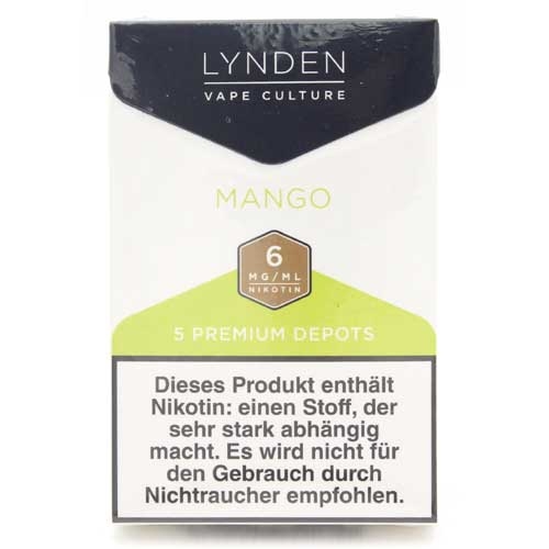 LYNDEN Depots Mango Leicht 6mg Nikotin