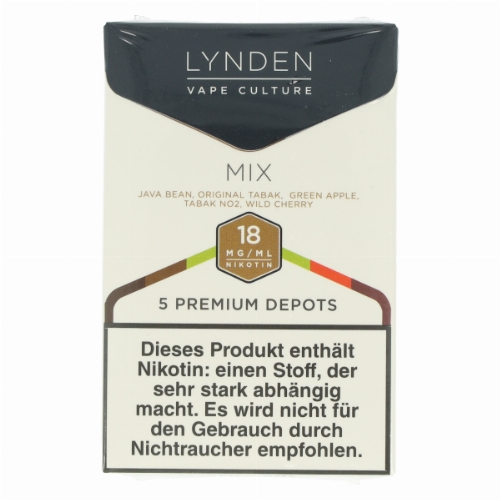 LYNDEN Depots MIX Stark 18mg Nikotin