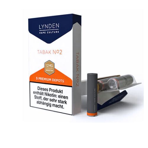 LYNDEN Depots Tabak No 2, 18 mg Nikotin