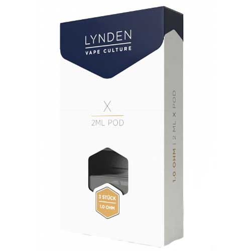 Lynden E-Clearomizer X Pod 1 Ohm 3 Stück