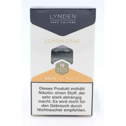 LYNDEN SL POD Salts Lemon Cake Pods 18mg/ml 3Stk.
