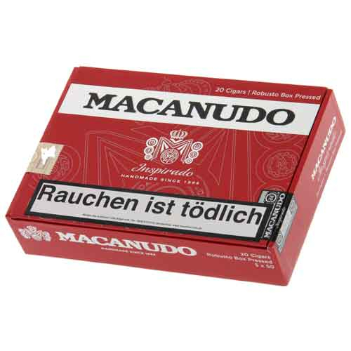 Macanudo Zigarren Inspirado Red Robusto 20Stk.