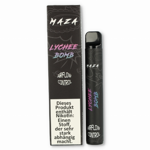 Maza Go Lychee Bomb Einweg E-Zigarette 20mg