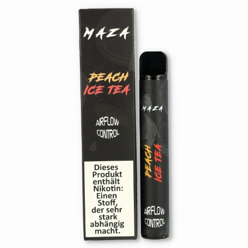Maza Go Peach Ice Tea Einweg E-Zigarette 20mg