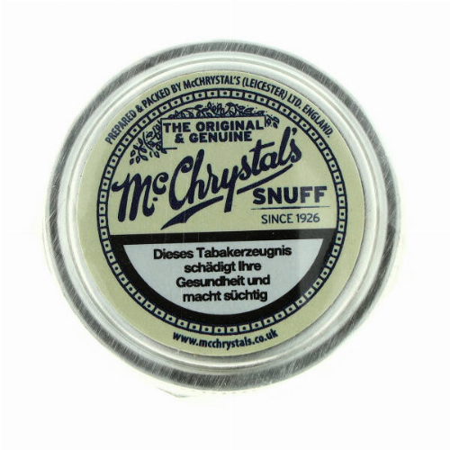 Mc Chrystals Snuff Original und Genuine 3,5g Schnupftabaks