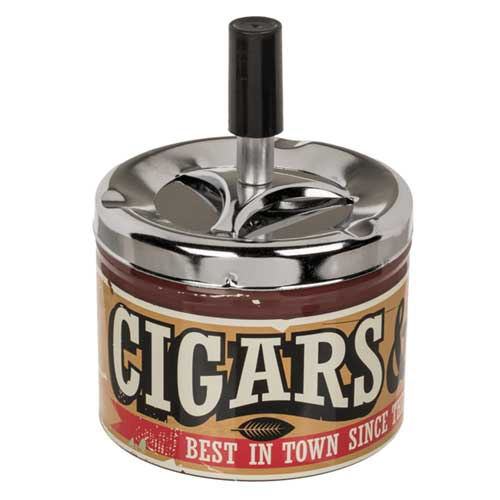 Metall Drehascher Cigars & Tobaccos