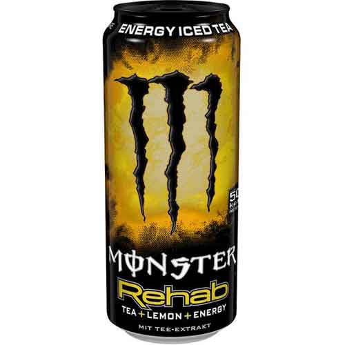 Monster Rehab Lemon Iced Tea Energy Drink