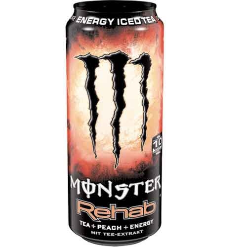 Monster Rehab Peach Iced Tea Energy Drink