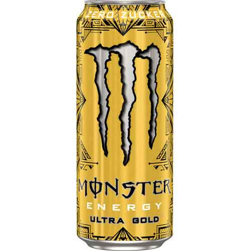 Monster Ultra Gold Energy Drink Zero Zucker