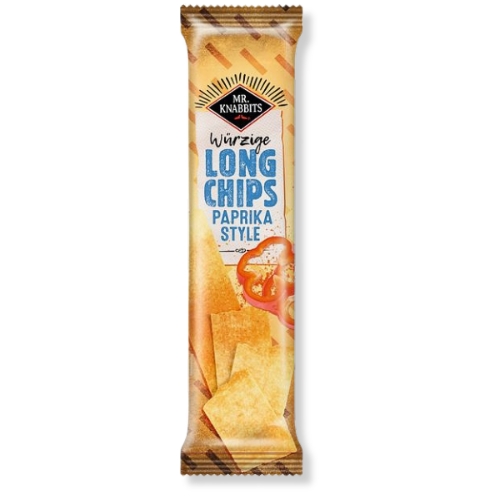 Mr. Knabbits Long Chips Paprika 75g