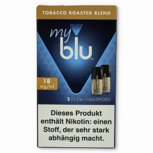 myblu Roasted Blend Tobacco Pods 18 mg