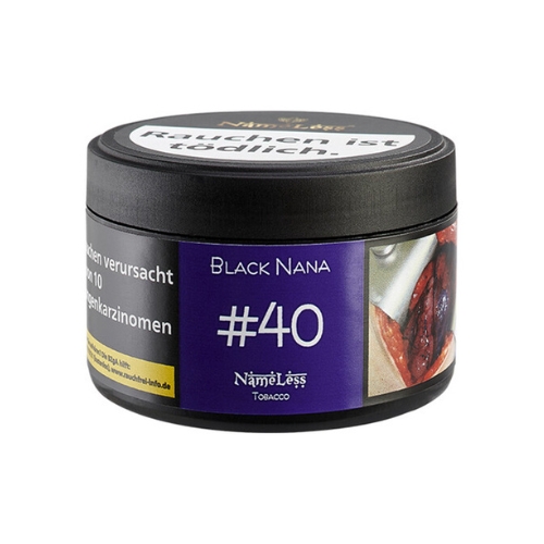 NameLess Tobacco Black Nana 25g Shisha Tabak
