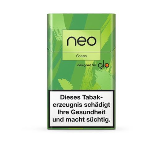 neo Green (ehemalig Green Click Tobacco) Sticks für Glo