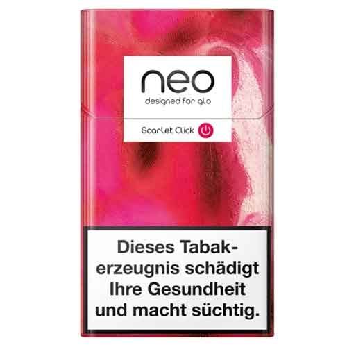 neo Scarlet Click Tobacco Sticks für Glo (10x20)