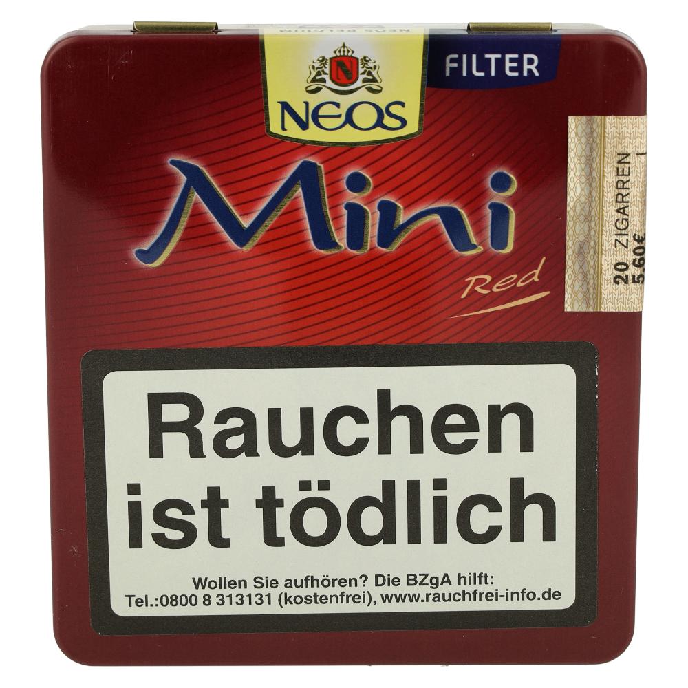 Neos Mini Red Filter Zigarillos