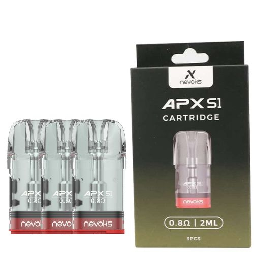 Nevoks APX S1 CARTRIDGE 0,8 Ohm/2ml meshed Coil