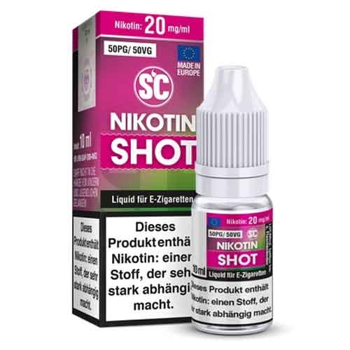 Nikotinshot SC PG50 / VG50 20mg