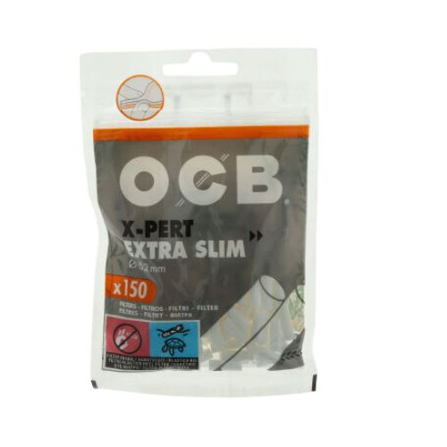 OCB Drehfilter X-PERT Extra Slim Zigarettenfilter 5,2 mm 150 Stück