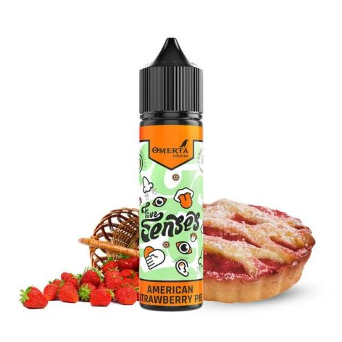 OMERTA LIQUIDS Five Senses Aroma American Strawberry Pie 15ml