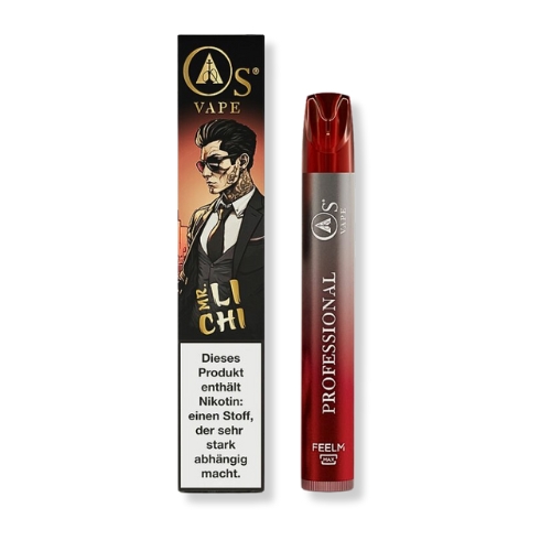 OS Vapes Einweg E-Zigarette Mr. Li Chi 20mg