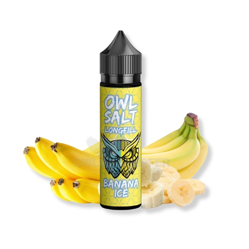 OWL Salt Longfill Banana Ice Aroma 10ml