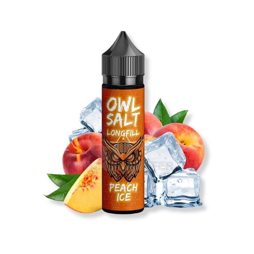 OWL Salt Longfill Peach Ice Aroma 10ml
