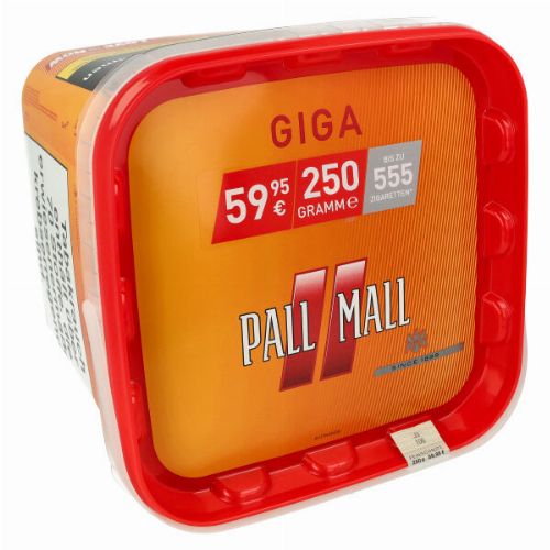 Pall Mall Allround Rot Giga Box 250g Dose Volumentabak