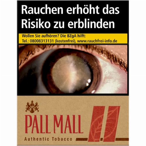Pall Mall Authentic Red ohne Zusätze (8x24)