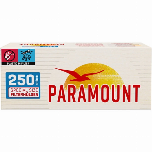 Paramount Special Size Zigarettenhülsen 250 Stück