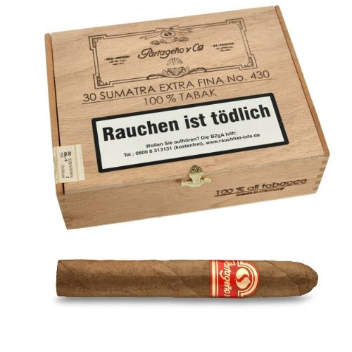 Partageno Zigarren No 430 Sumatra 30 Stück