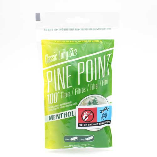 Pine Point Menthol Filter Tips 100 Stück