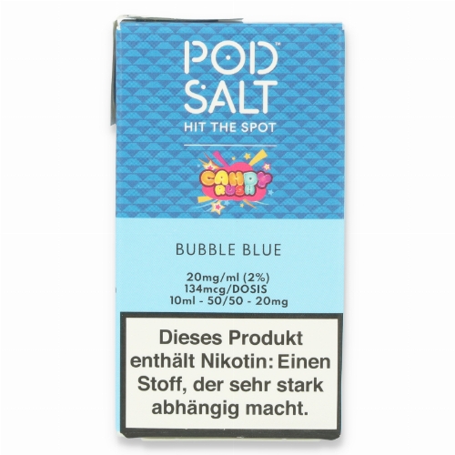 POD Salt Bubble Blue Nikotinsalz Liquid 10ml 20mg