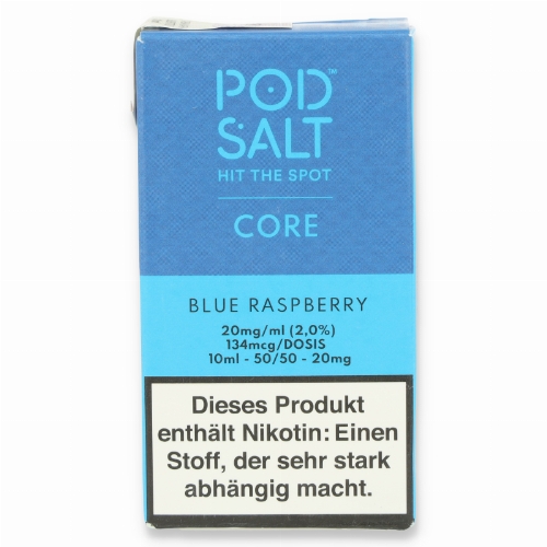 POD Salt Core Blue Raspberry Nikotinsalz Liquid 10ml 20mg