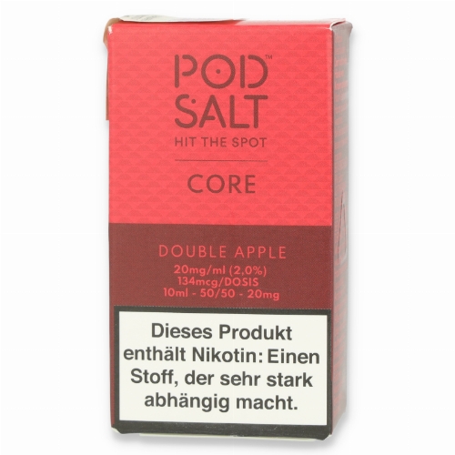 POD Salt Core Double Apple Nikotinsalz Liquid 10ml 20mg