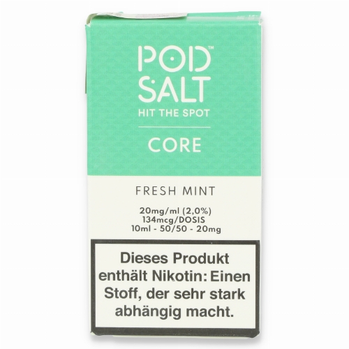 POD Salt Core Fresh Mint Nikotinsalz Liquid 10ml 20mg