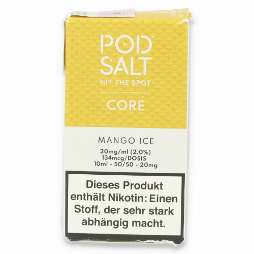 POD Salt Core Mango Ice Nikotinsalz Liquid 10ml 20mg