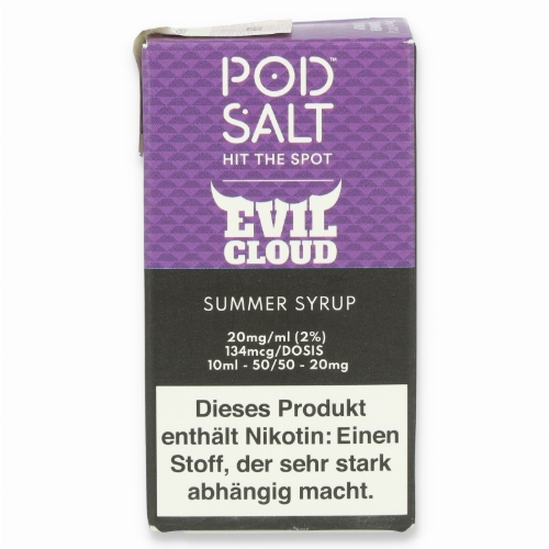 POD Salt Summer Syrup Nikotinsalz Liquid 10ml 20mg