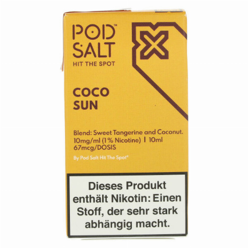 POD SALT X Coco Sun Nikotinsalz Liquid 10mg