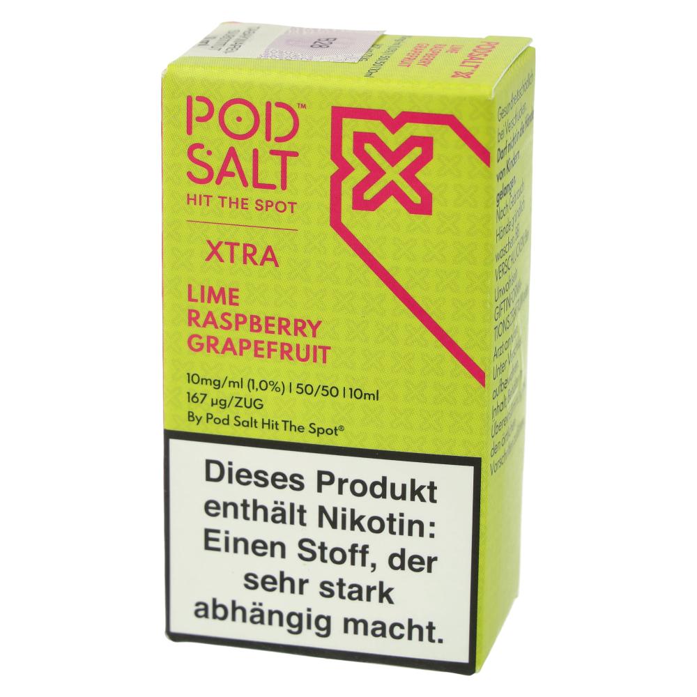 POD SALT X Lime Raspberry Grapefruit (ehem. Citrus Mix) Nikotinsalz Liquid 10mg