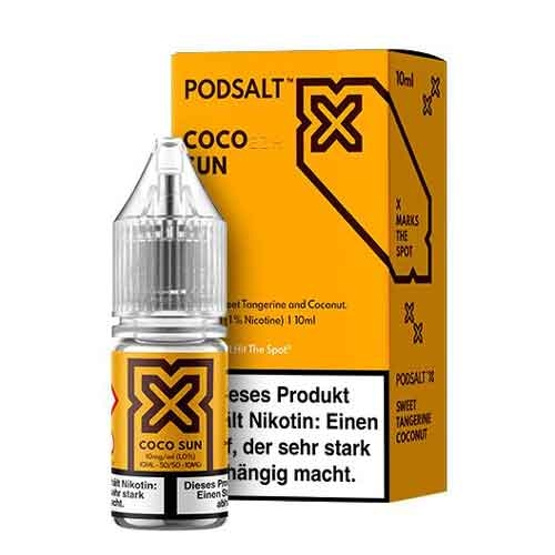 POD Salt X Nikotinsalz Liquid Coco Sun 20mg