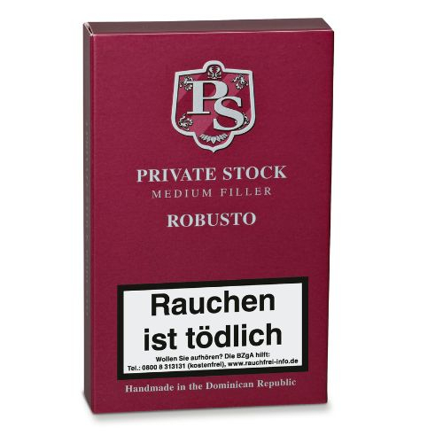 Private Stock Medium Filler Robusto Zigarren 4 St.